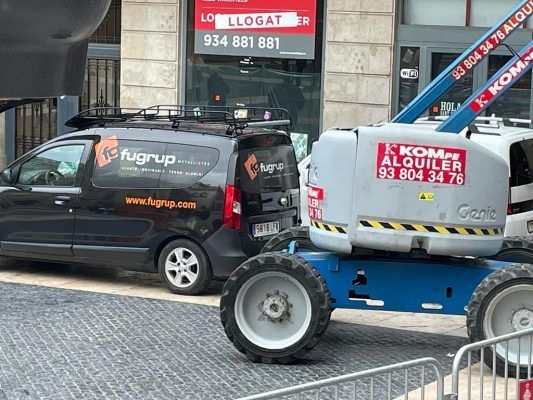 Alquiler plataformas elevadoras Pesebre Barcelona