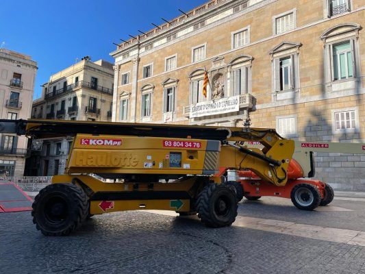 Alquiler plataformas elevadoras Pesebre Barcelona