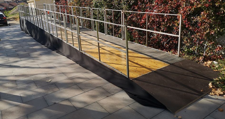 Rampa acceso Masnou