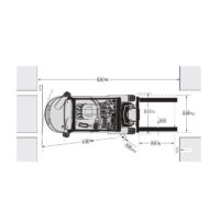 Diagrama 2 Alquiler Carretilla elevadora 3000 kg Clark GTS30