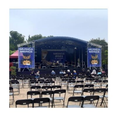 Alquiler Escenario remolque con cubierta Stagemobil XLR