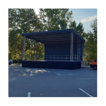 Alquiler Escenario remolque con cubierta Stagemobil XXL