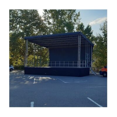 Alquiler Escenario remolque con cubierta Stagemobil XXL
