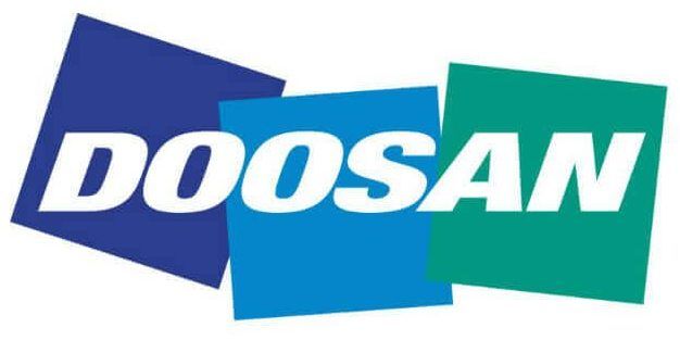 Logo marca Doosan