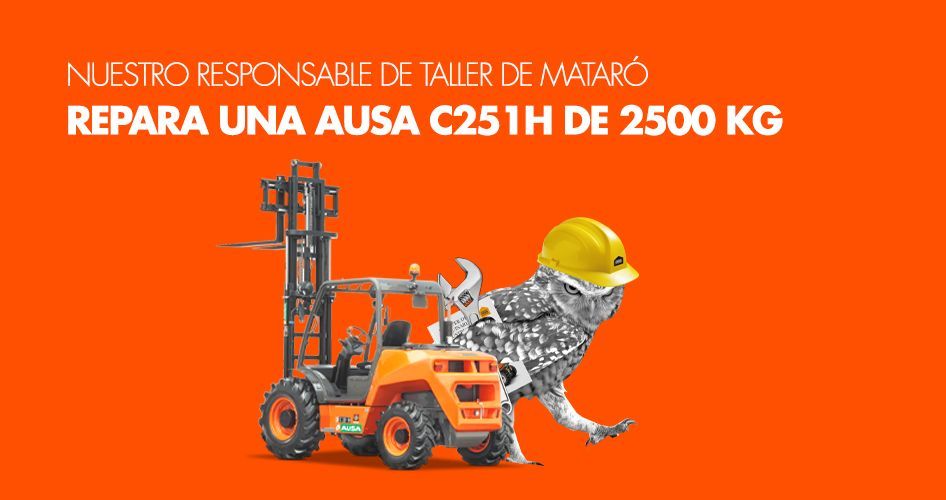 reparación ausa c251h