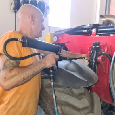 manipulador telescópico taller