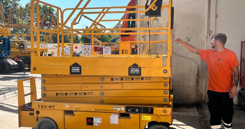 Revisión tijera elevadora 12 m