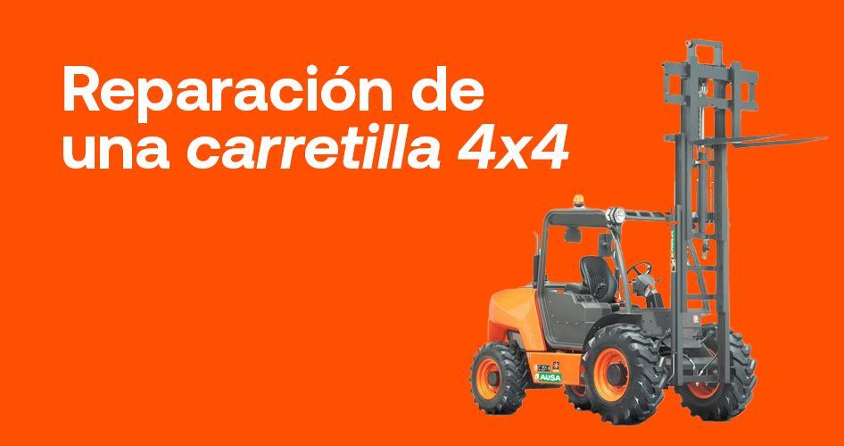 reparación carretilla 4x4