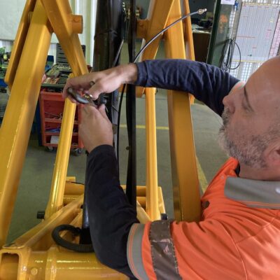 reparación tijera haulotte