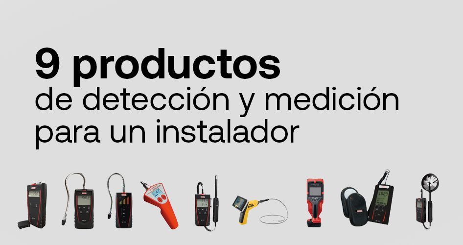 herramientas de medición y detección