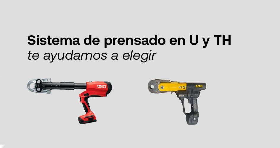 sistemas de prensado en u y th