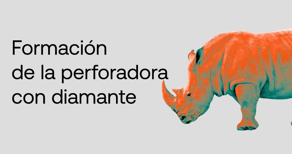 formación perforadora diamante