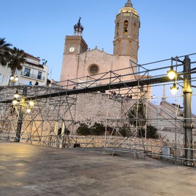 montaje eventos carnaval sitges
