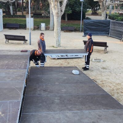 escenario carnaval mataro