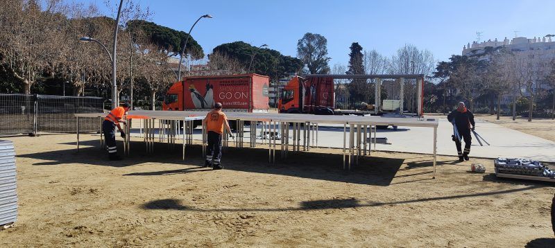 escenario carnaval mataro