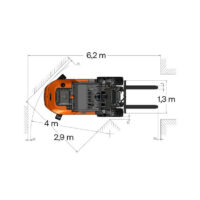 Carretilla elevadora 2000 kg 4×4 Ausa C201 Hx4 E Diagrama