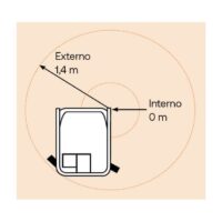 Plataforma tijera eléctrica – 5 m Snorkel S3010E Diagrama