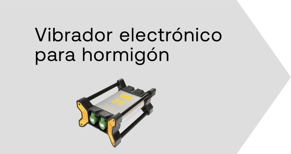 vibrador electrónico para hormigón