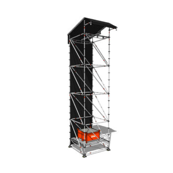 Andamio torre PA para eventos