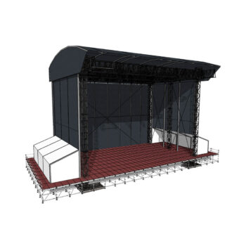 Escenario Tower con cubierta