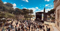 escenario media luna