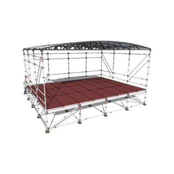 Escenario cubierto 8x6
