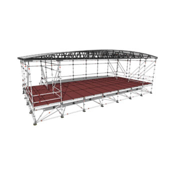 Escenario cubierto 10 x 12 m
