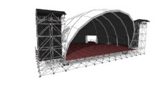 alquiler escenario orbit