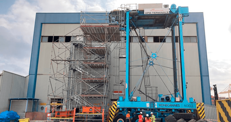 andamio multidireccional puerto