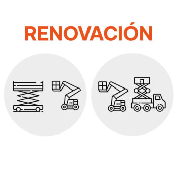 Curso de renovación presencial Plataforma Tijera + Brazo o Brazo + Camión