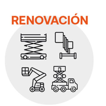 Curso de renovación presencial Plataforma Tijera + Brazo + Elevador Unipersonal + Camión