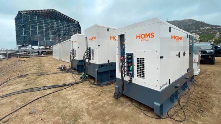 alquiler generador eléctrico
