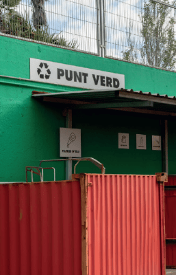 punto de reciclaje