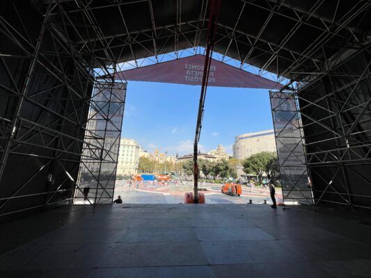 plataforma elevadora eventos