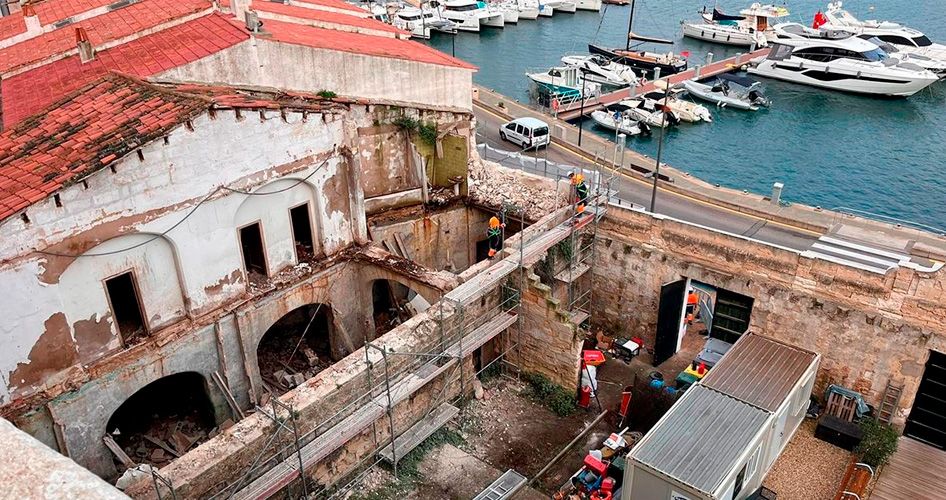 andamio blitz puerto maó