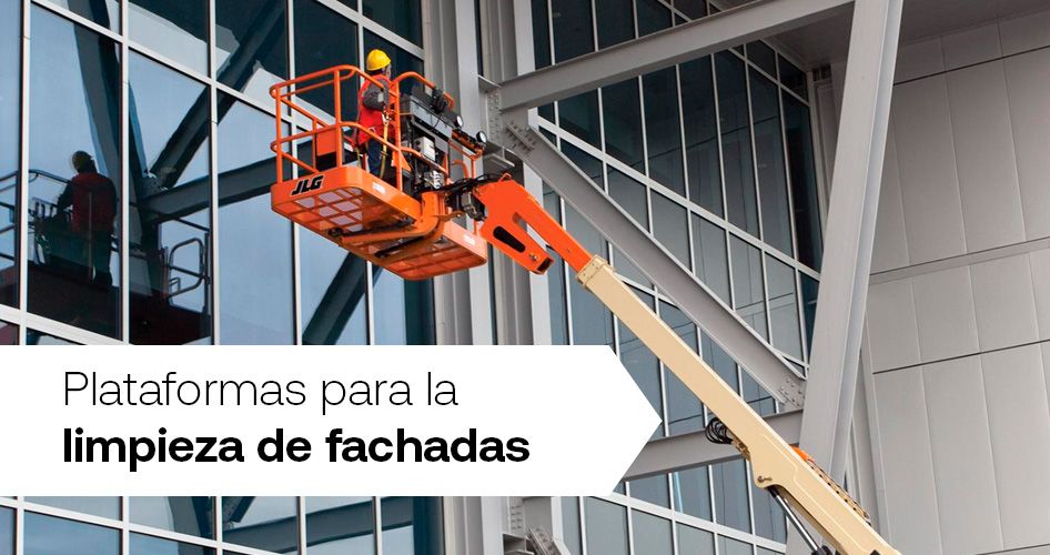 alquiler plataformas elevadoras para limpieza