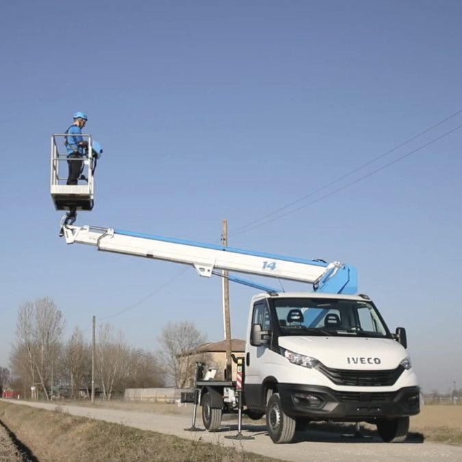 Vídeo plataforma Socage forSte 14T SPEED 14m altura