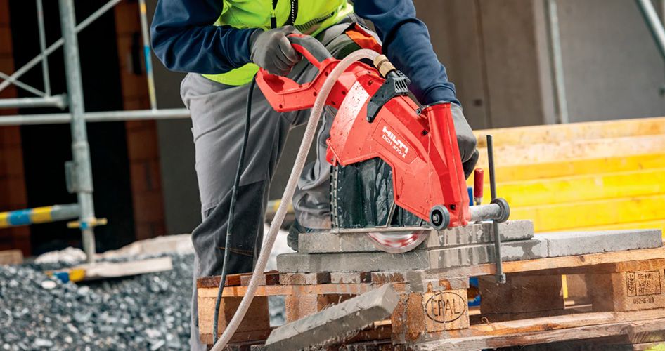 alquiler cortadora de diamante hilti
