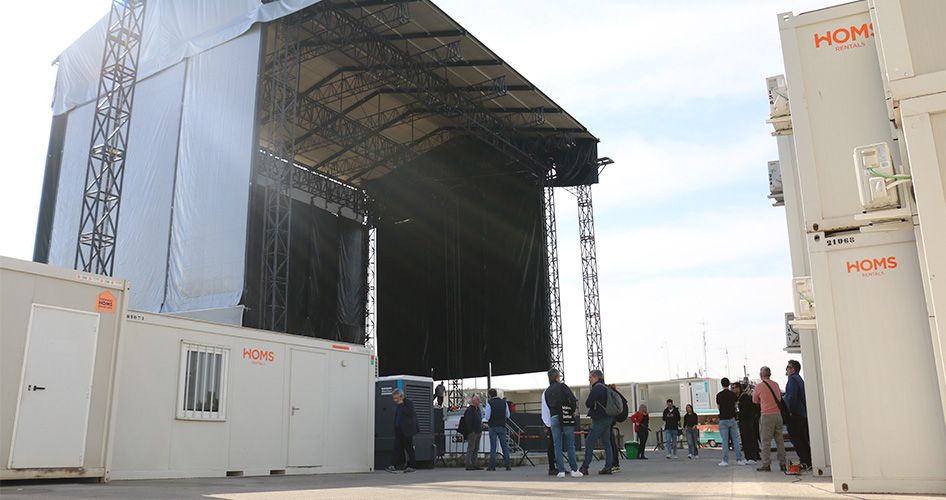 alquiler escenario tower