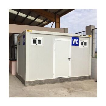 Sanitario prefabricado, 3 wc