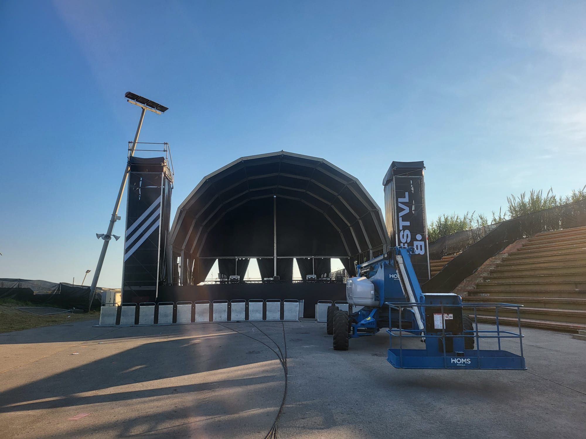 alquiler escenario para eventos