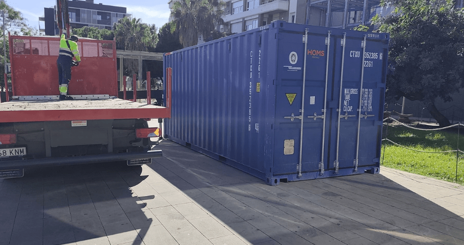 alquiler modulo contenedor