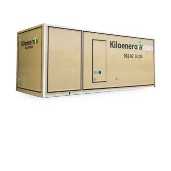 Grupo electrógeno 400 kVA super insonorizado para eventos e industria