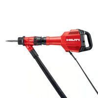 Martillo rompedor Hilti TE 600-AVR ligero y potente con sistema de aspiración de polvo.