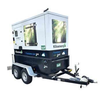Grupo electrógeno de gas super insonorizado 40 kVA