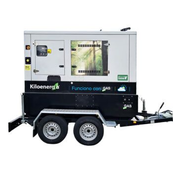 Grupo electrógeno sostenible de 70 kVA alimentado por gas
