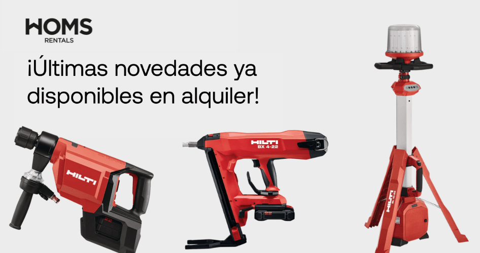 nuevos productos hilti alquiler